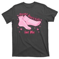 Please Dont Fall For Me Funny Nurse Valentine T-Shirt