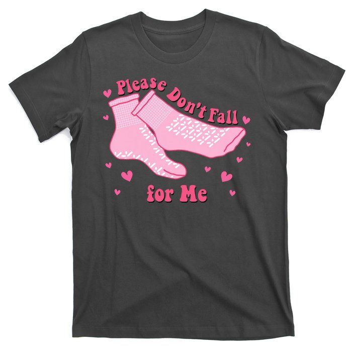 Please Dont Fall For Me Funny Nurse Valentine T-Shirt