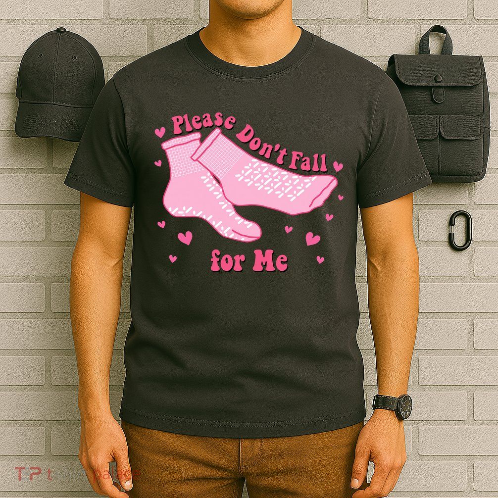 Please Dont Fall For Me Funny Nurse Valentine T-Shirt