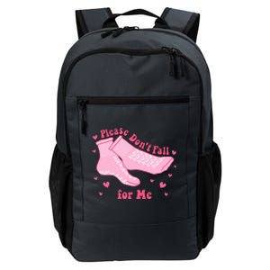 Please Dont Fall For Me Funny Nurse Valentine Daily Commute Backpack