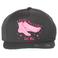 Please Dont Fall For Me Funny Nurse Valentine Wool Snapback Cap