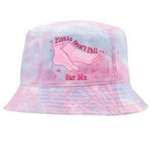 Please Dont Fall For Me Funny Nurse Valentine Tie-Dyed Bucket Hat