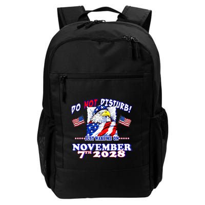 Pro Democracy Fourth July 4th Sarcastic Election Eagle 2028 Daily Commute Backpack