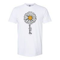 Pickleball Daisy Flower Softstyle CVC T-Shirt