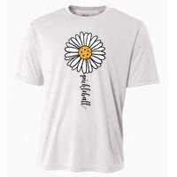 Pickleball Daisy Flower Cooling Performance Crew T-Shirt