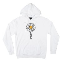 Pickleball Daisy Flower Hoodie