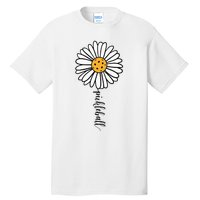 Pickleball Daisy Flower Tall T-Shirt