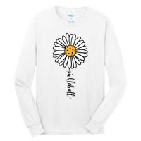 Pickleball Daisy Flower Tall Long Sleeve T-Shirt