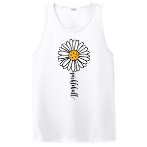 Pickleball Daisy Flower PosiCharge Competitor Tank