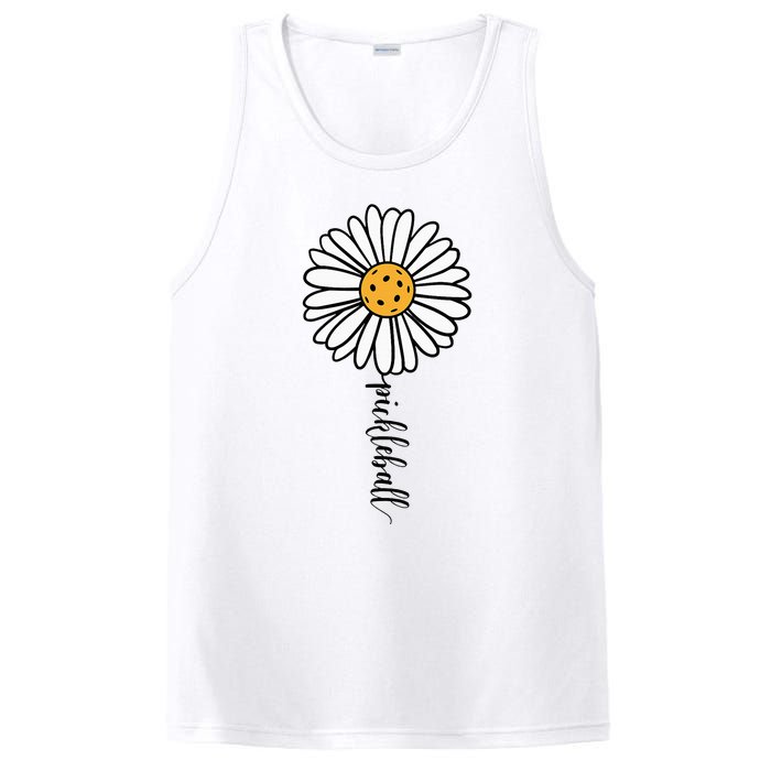 Pickleball Daisy Flower PosiCharge Competitor Tank