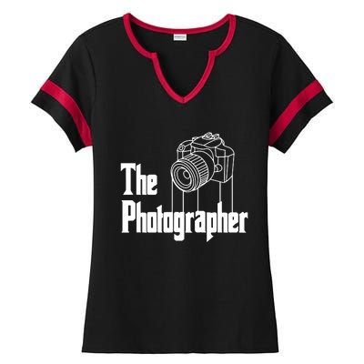 Photographer Design For Photography Lover Gift Ladies Halftime Notch Neck Tee