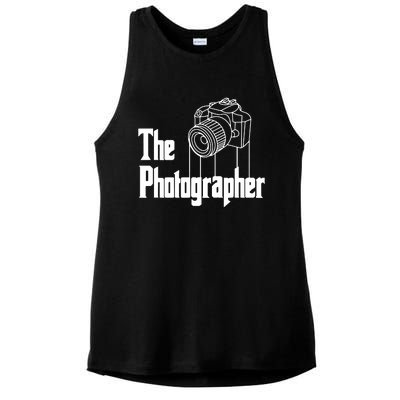 Photographer Design For Photography Lover Gift Ladies PosiCharge Tri-Blend Wicking Tank