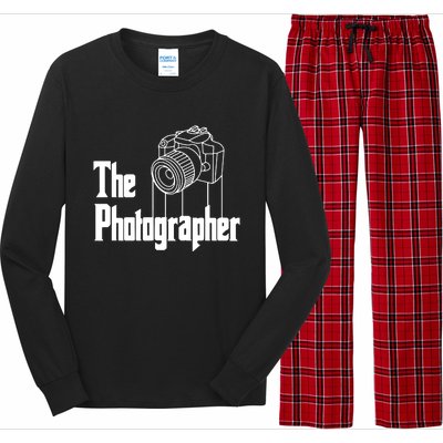 Photographer Design For Photography Lover Gift Long Sleeve Pajama Set