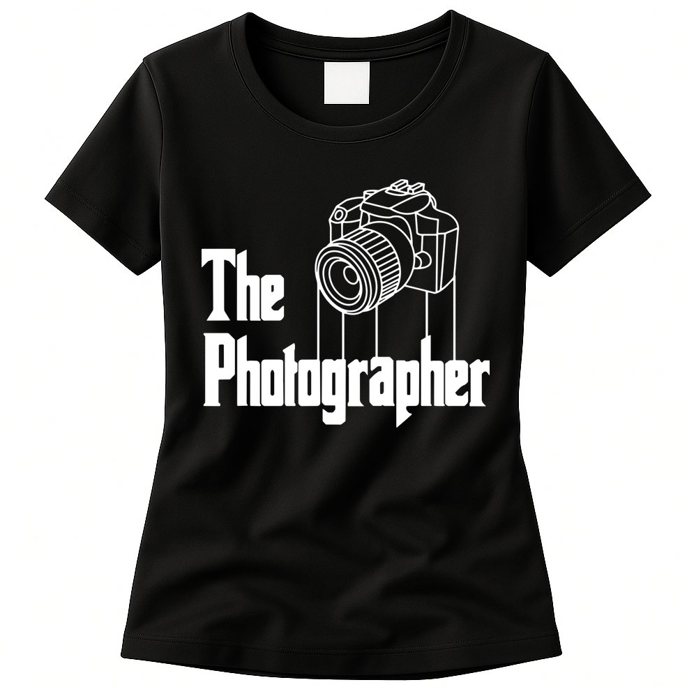 Photographer Design For Photography Lover Gift Womens T-Shirt