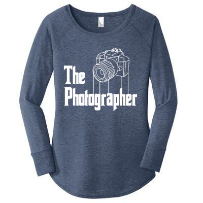 Photographer Design For Photography Lover Gift Women's Perfect Tri Tunic Long Sleeve Shirt