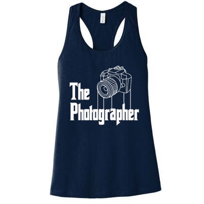 Photographer Design For Photography Lover Gift Women's Racerback Tank