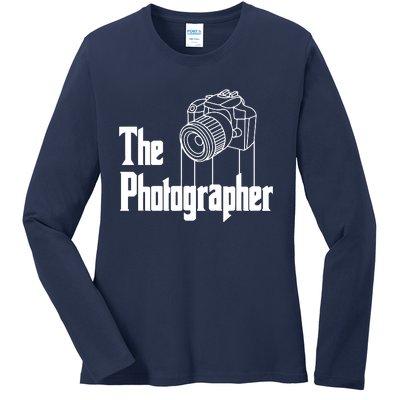 Photographer Design For Photography Lover Gift Ladies Long Sleeve Shirt