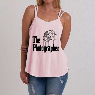 Photographer Design For Photography Lover Gift Women's Strappy Tank