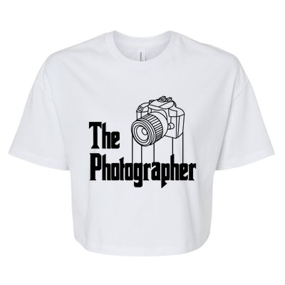 Photographer Design For Photography Lover Gift Bella+Canvas Jersey Crop Tee