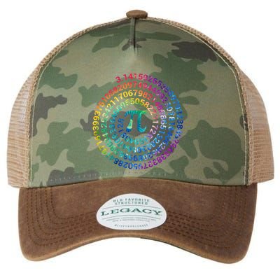 Pi Day For Math Lovers 3 14 Nerdy Symbols Tie Dye Numbers Funny Gift Legacy Tie Dye Trucker Hat
