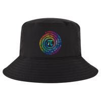 Pi Day For Math Lovers 3 14 Nerdy Symbols Tie Dye Numbers Funny Gift Cool Comfort Performance Bucket Hat