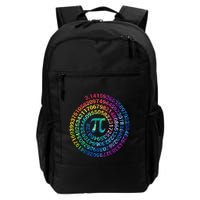 Pi Day For Math Lovers 3 14 Nerdy Symbols Tie Dye Numbers Funny Gift Backpack