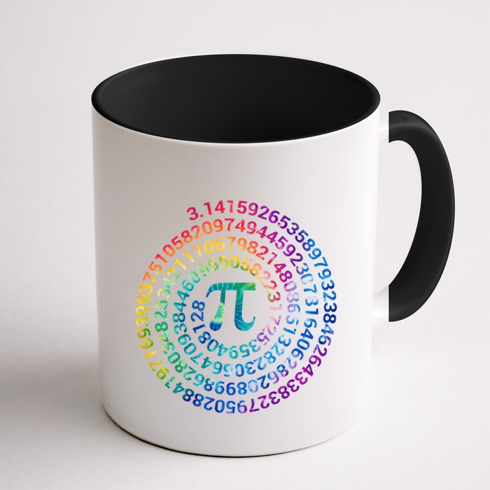 Pi Day For Math Lovers 3 14 Nerdy Symbols Tie Dye Numbers Funny Gift Mug