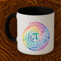 Pi Day For Math Lovers 3 14 Nerdy Symbols Tie Dye Numbers Funny Gift Mug