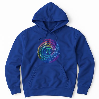 Pi Day For Math Lovers 3 14 Nerdy Symbols Tie Dye Numbers Funny Gift Hoodie