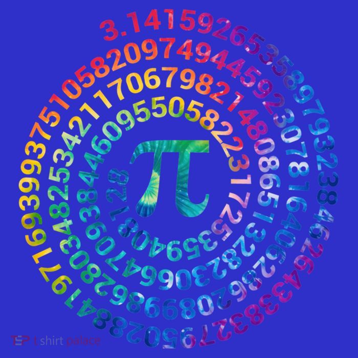 Pi Day For Math Lovers 3 14 Nerdy Symbols Tie Dye Numbers Funny Gift Bag