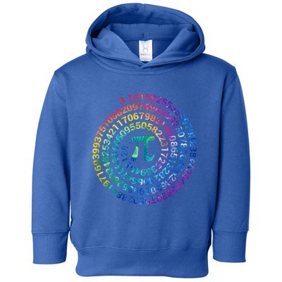 Pi Day For Math Lovers 3 14 Nerdy Symbols Tie Dye Numbers Funny Gift Toddler Hoodie