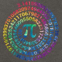 Pi Day For Math Lovers 3 14 Nerdy Symbols Tie Dye Numbers Funny Gift Cotton Canvas Backpack