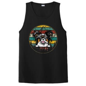 Papillion Dog Father's Day Christmas For Dog Dad Mom PosiCharge Competitor Tank