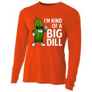 Pickle Design For Big Dill Pickle Lover Cooling Performance Long Sleeve Crew