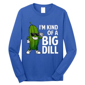 Pickle Design For Big Dill Pickle Lover Long Sleeve Shirt