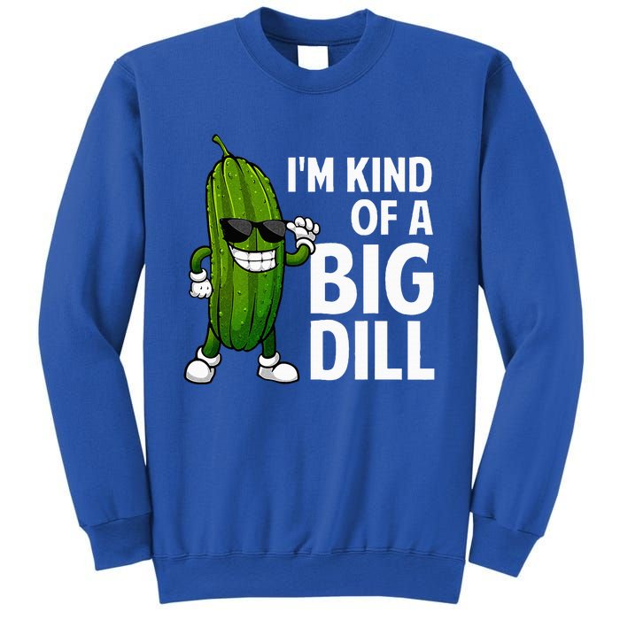 Pickle Design For Big Dill Pickle Lover Sweatshirt