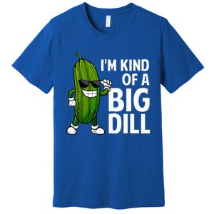 Pickle Design For Big Dill Pickle Lover Premium T-Shirt