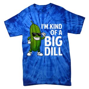 Pickle Design For Big Dill Pickle Lover Tie-Dye T-Shirt