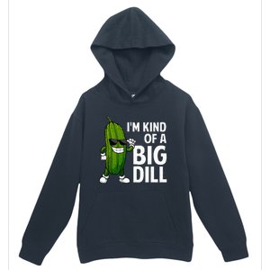 Pickle Design For Big Dill Pickle Lover Urban Pullover Hoodie