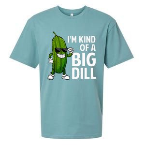 Pickle Design For Big Dill Pickle Lover Sueded Cloud Jersey T-Shirt