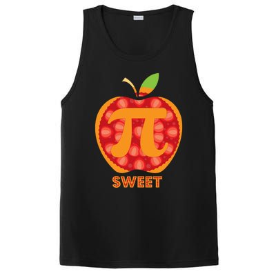 Pi Day Funny Apple Pie Humor Math Teacher Student Gift PosiCharge Competitor Tank