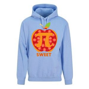 Pi Day Funny Apple Pie Humor Math Teacher Student Gift Unisex Surf Hoodie