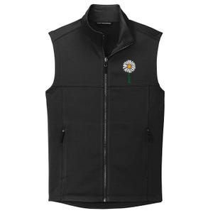 Pickleball Daisy Flower Collective Smooth Fleece Vest