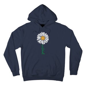 Pickleball Daisy Flower Hoodie