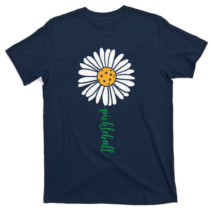 Pickleball Daisy Flower T-Shirt