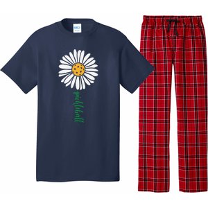 Pickleball Daisy Flower Pajama Set