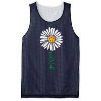 Pickleball Daisy Flower Mesh Reversible Basketball Jersey Tank