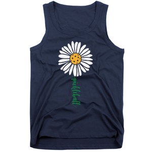 Pickleball Daisy Flower Tank Top