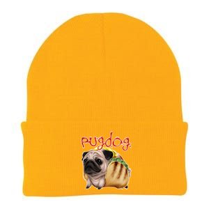 Pug Dog Funny Food Knit Cap Winter Beanie