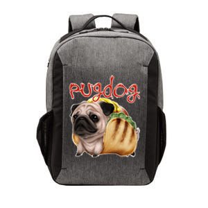 Pug Dog Funny Food Vector Backpack